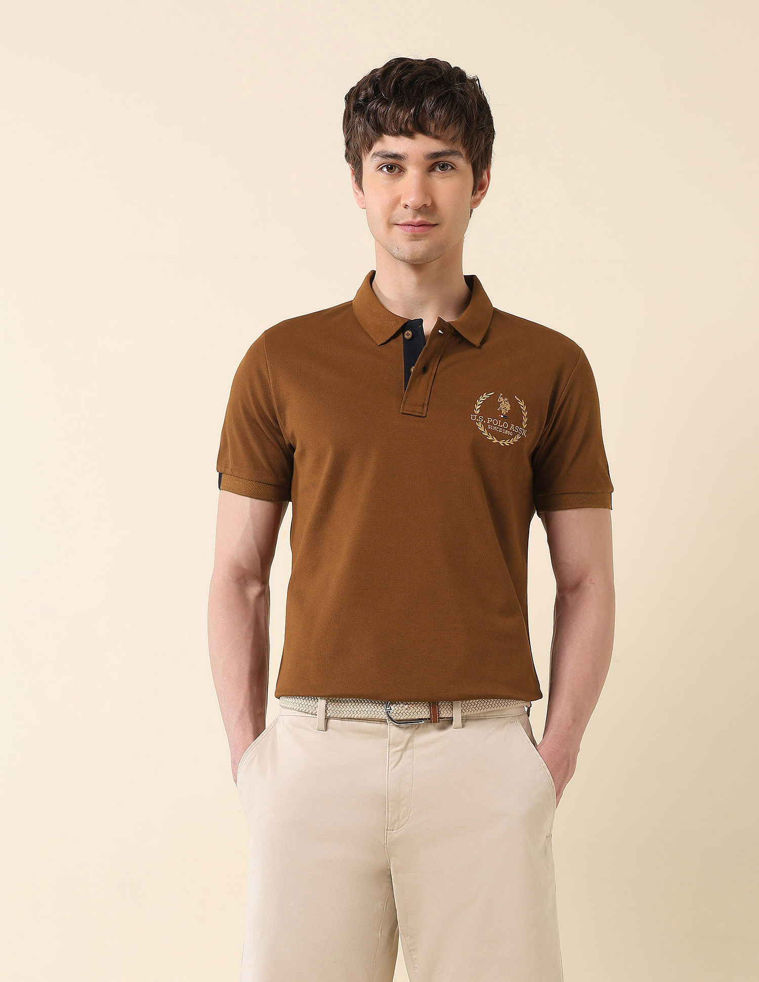 U.S. Polo Assn. Pure Cotton Slim Fit Classic Polo Shirt