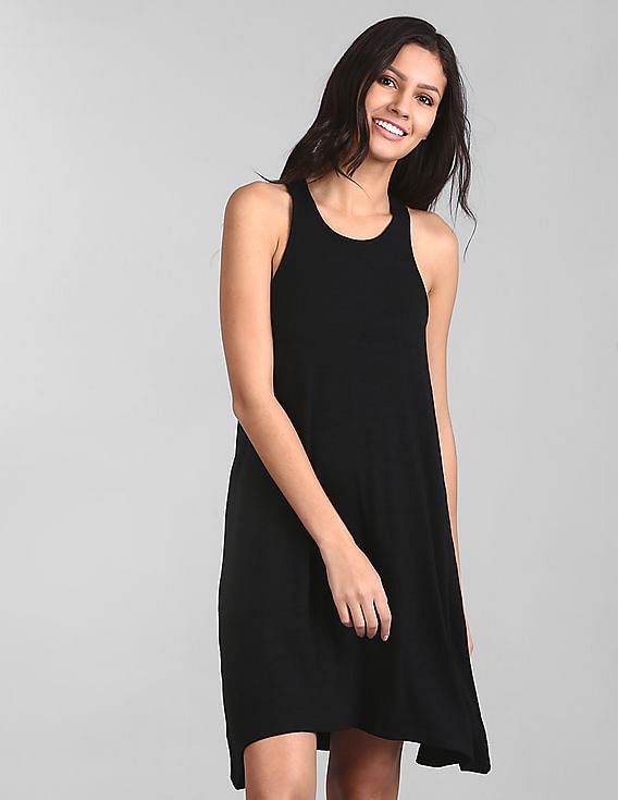 racerback knit dress