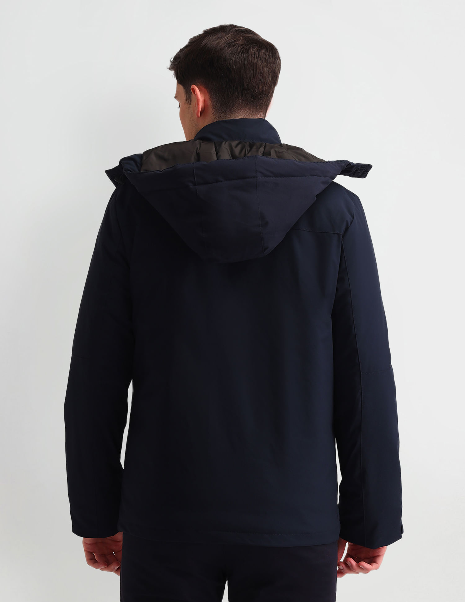 ATON 24AW AIR WEATHER FIELD COAT / BLACK AIR WEATHER SHORT