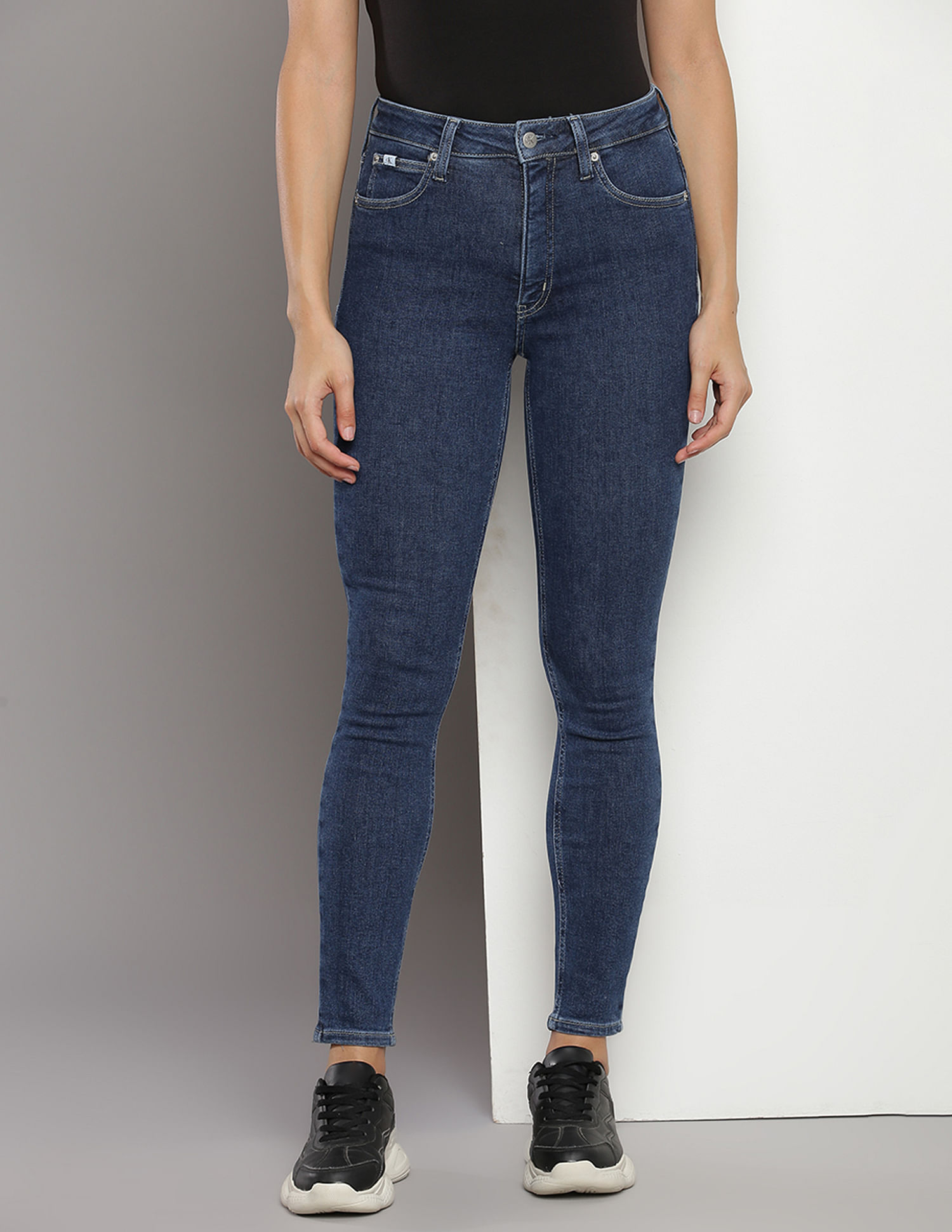 Calvin Klein High Rise Skinny Fit Jeans