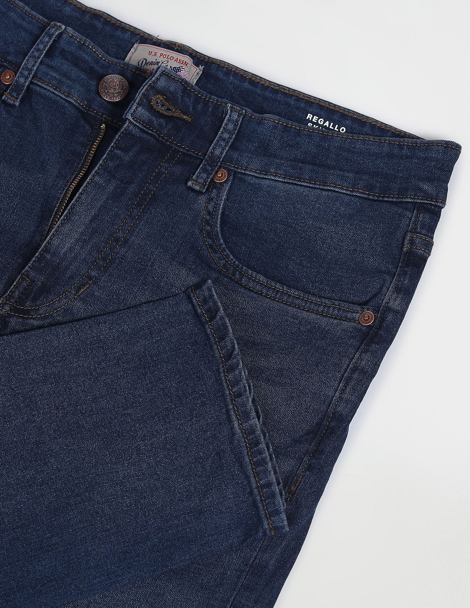 U.S. Polo Assn. Denim Co. Regallo Skinny Fit Blue Jeans
