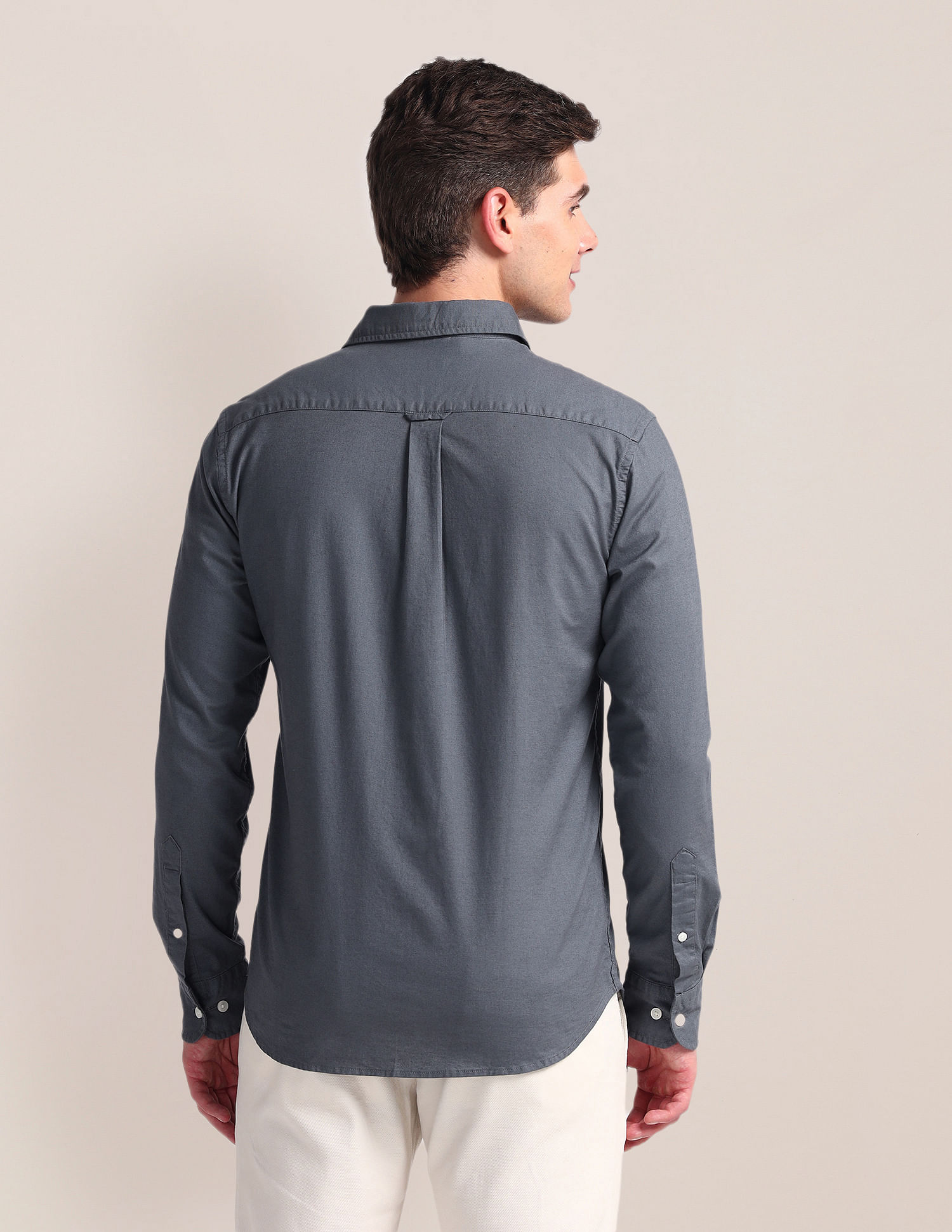 U.S. Polo Assn. Solid Dobby Shirt