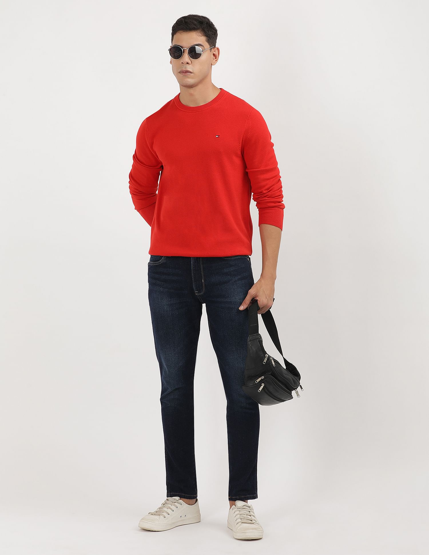 Tommy Hilfiger Crew Neck Cotton Sweatshirt