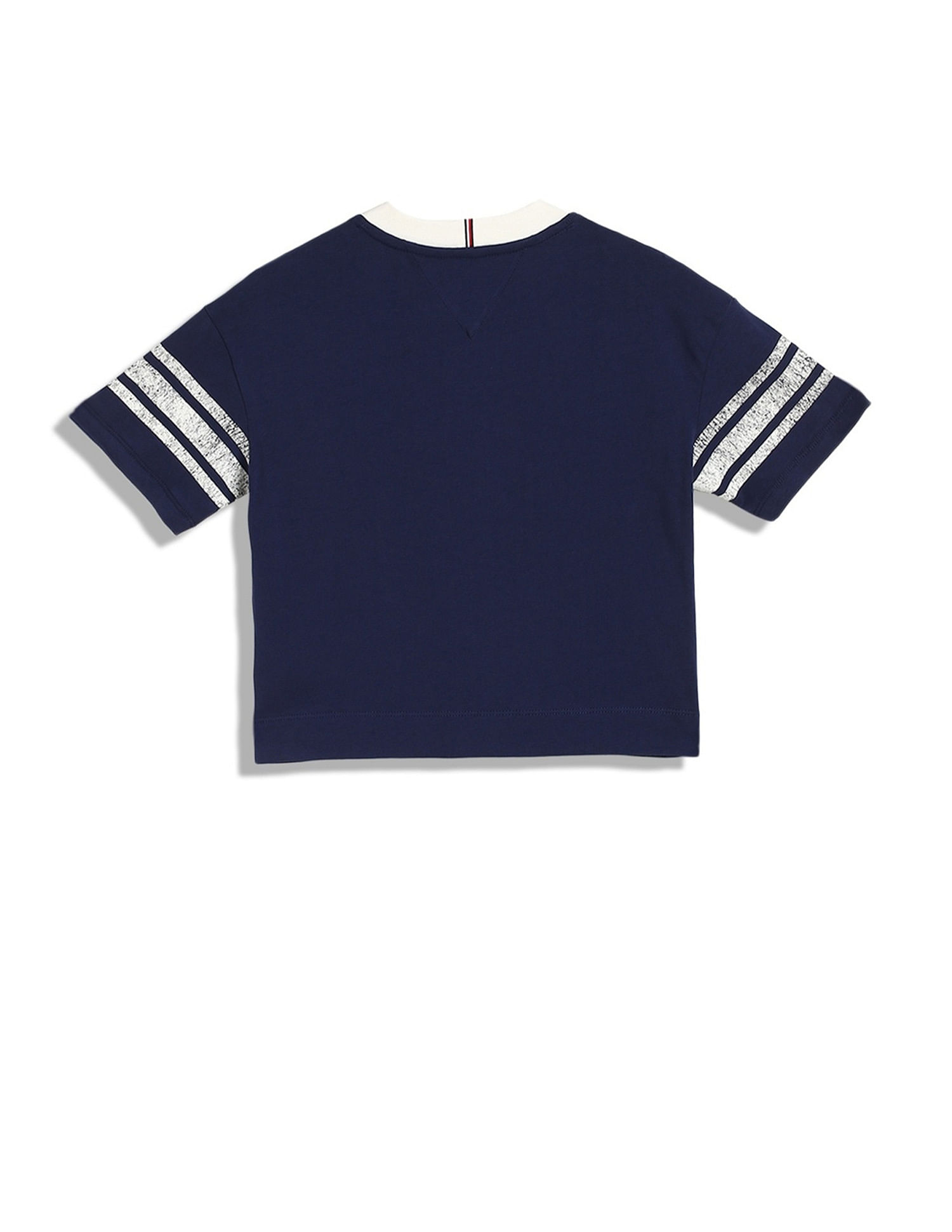 Tommy Hilfiger Girls Blue Logo T-Shirt