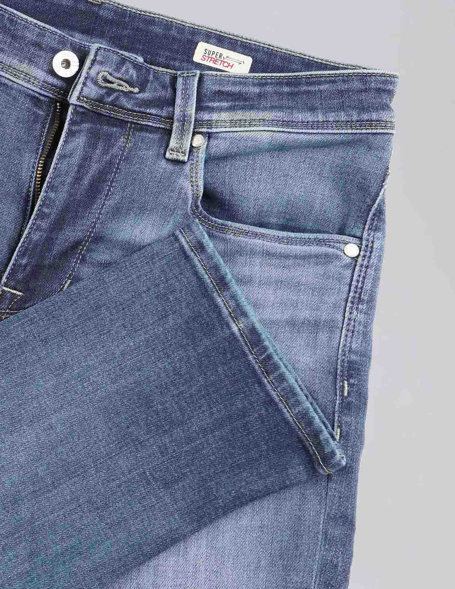 U.S. Polo Assn. Denim Co. Regallo Skinny Fit Blue Super Stretch Jeans