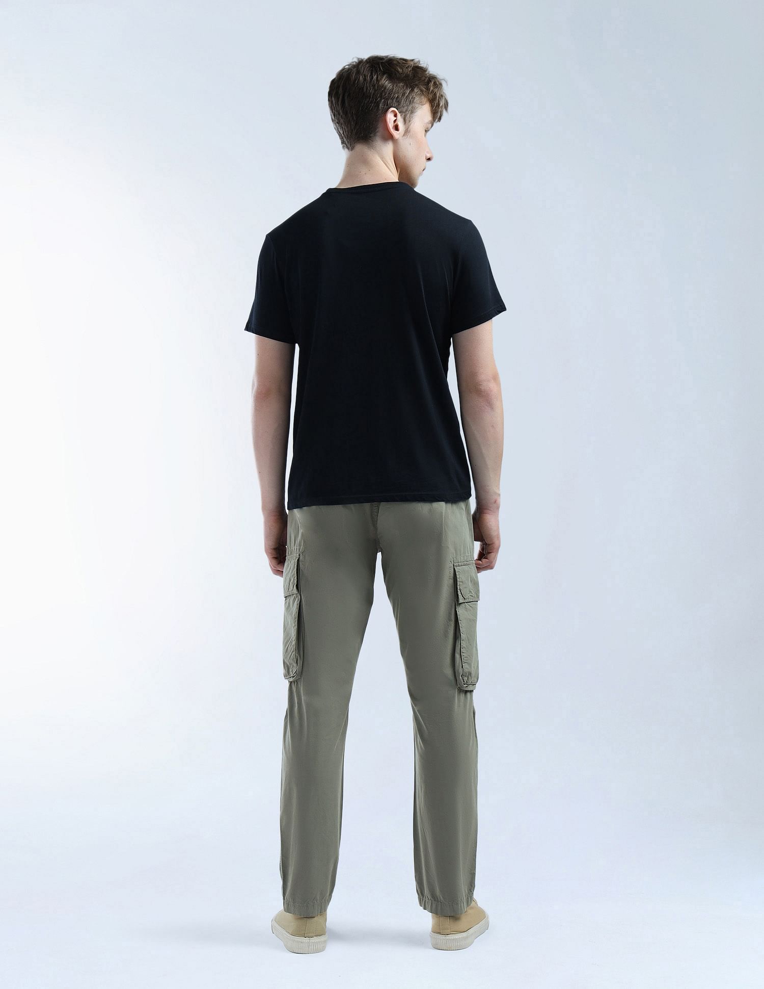 Flying Machine Relaxed Tapered Fit Twill Cargo