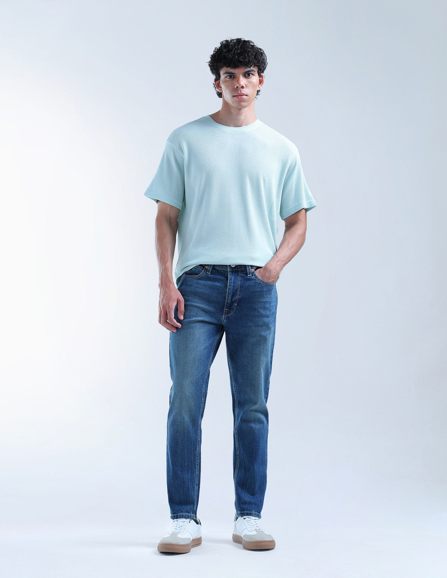 Flying Machine Mankle Relaxed Tapered Fit Mrtf Jeans