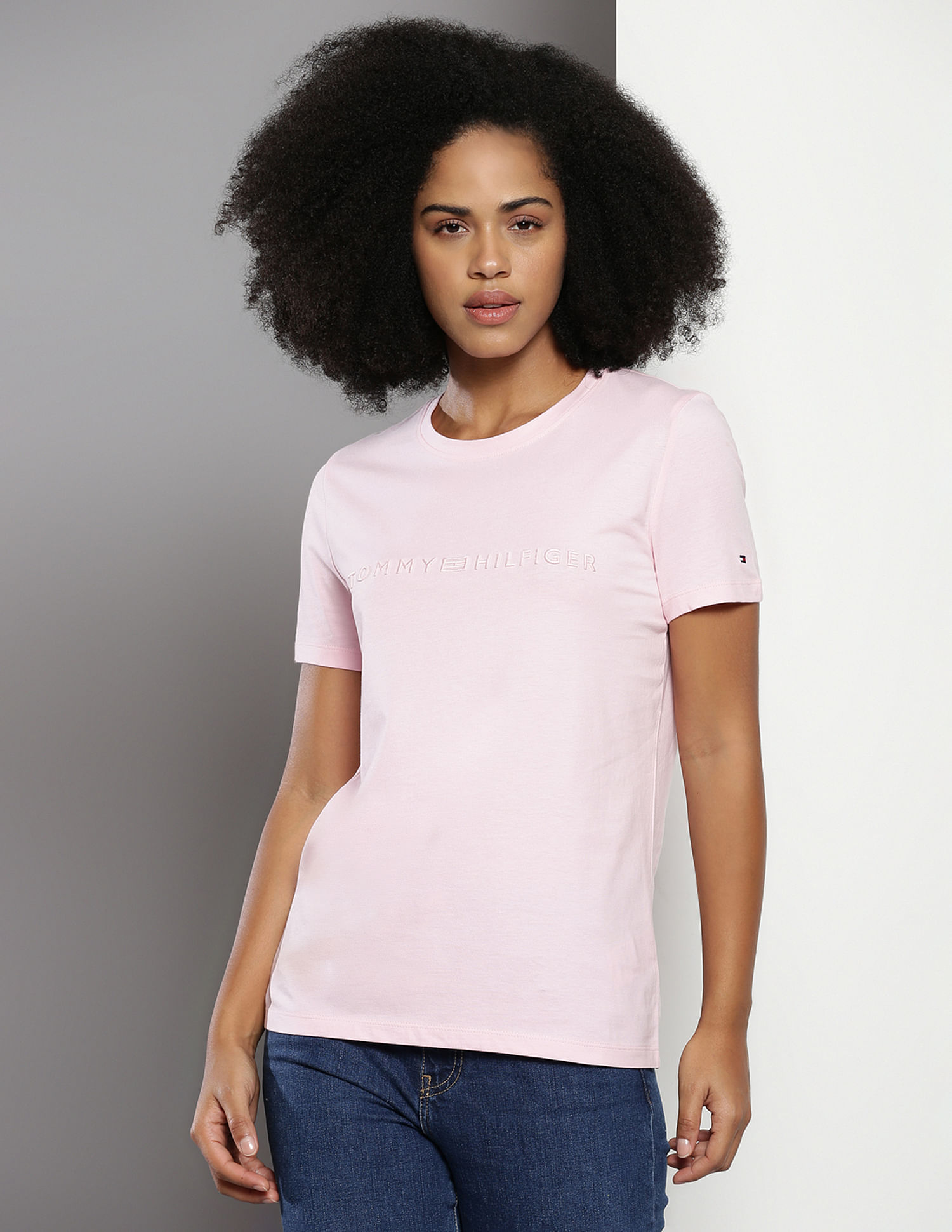 Tommy Hilfiger Embroidered Logo Sustainable T-Shirt