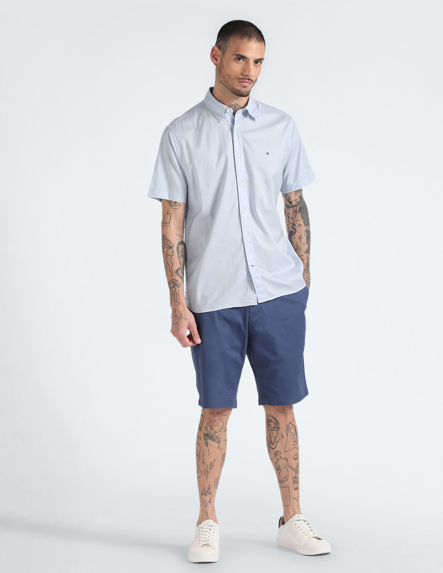 Tommy Hilfiger Flex Regular Fit Poplin Shirt