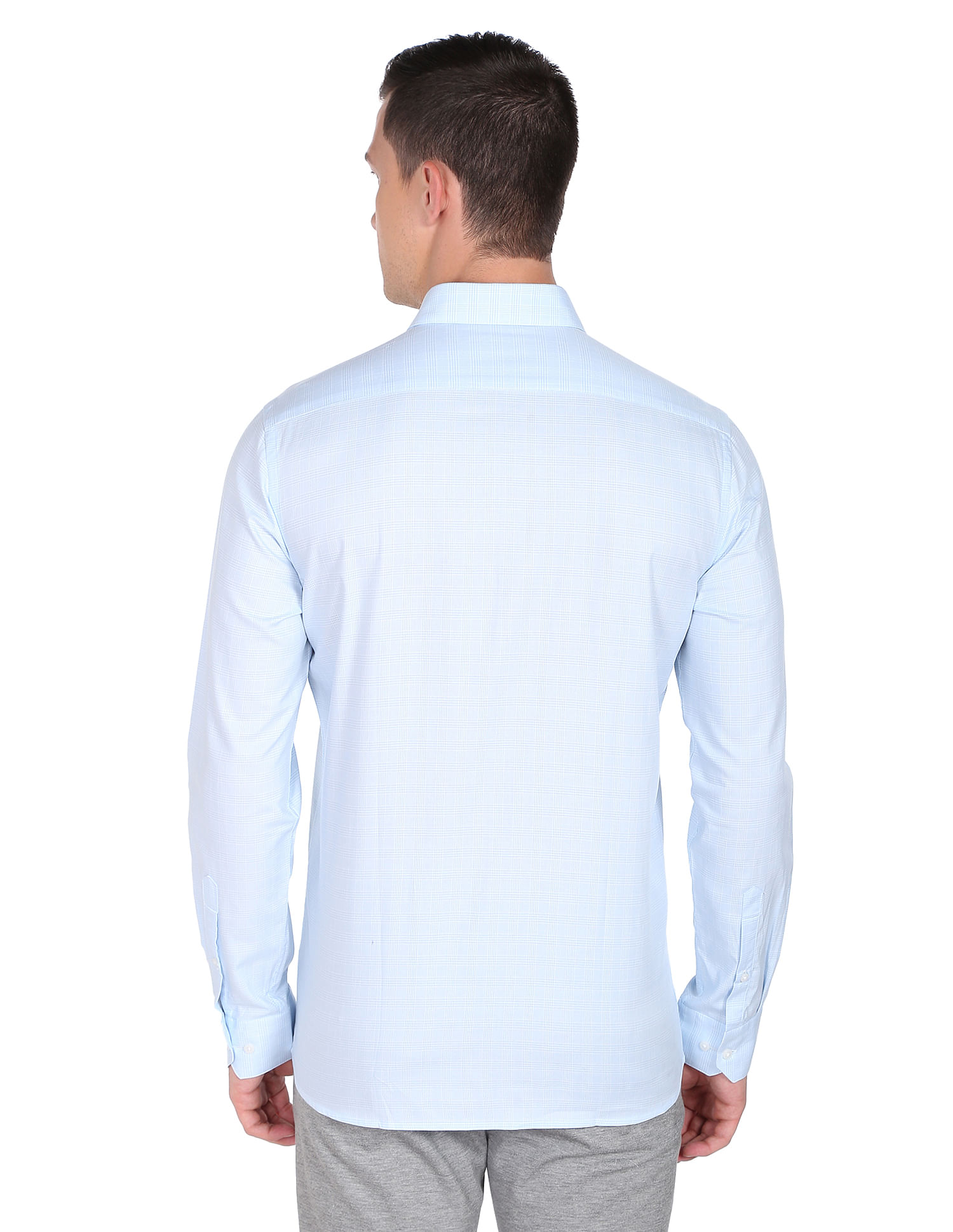 Arrow Glen Check Manhattan Slim Fit Shirt