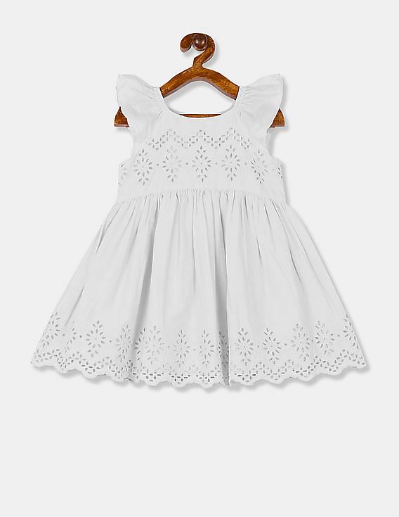 Gap white eyelet shop dress