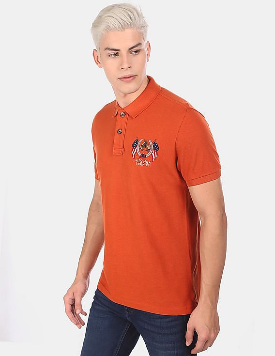 U.S. Polo Assn. Denim Co. Solid Pique Polo Shirt