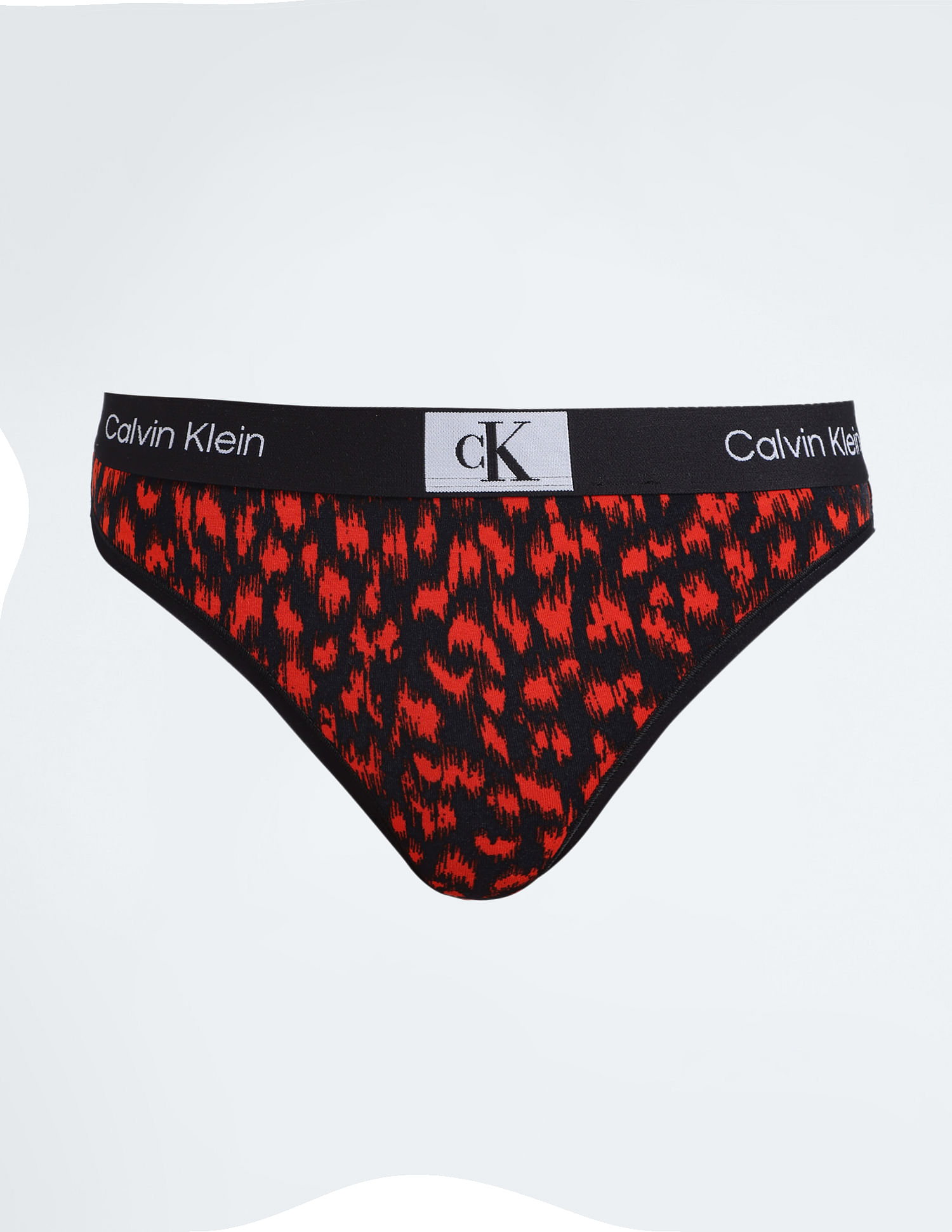 Recycled lace knickers, black, Calvin Klein Underwear