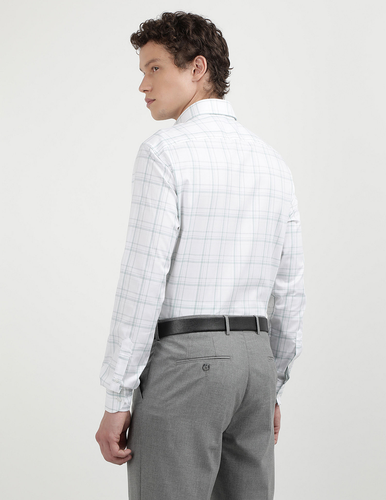Tommy Hilfiger Herringbone Checked Regular Fit Shirt