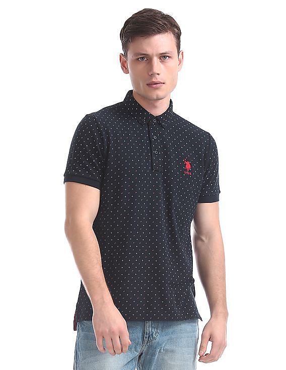 U.S. Polo Assn. Regular Fit Printed Polo Shirt