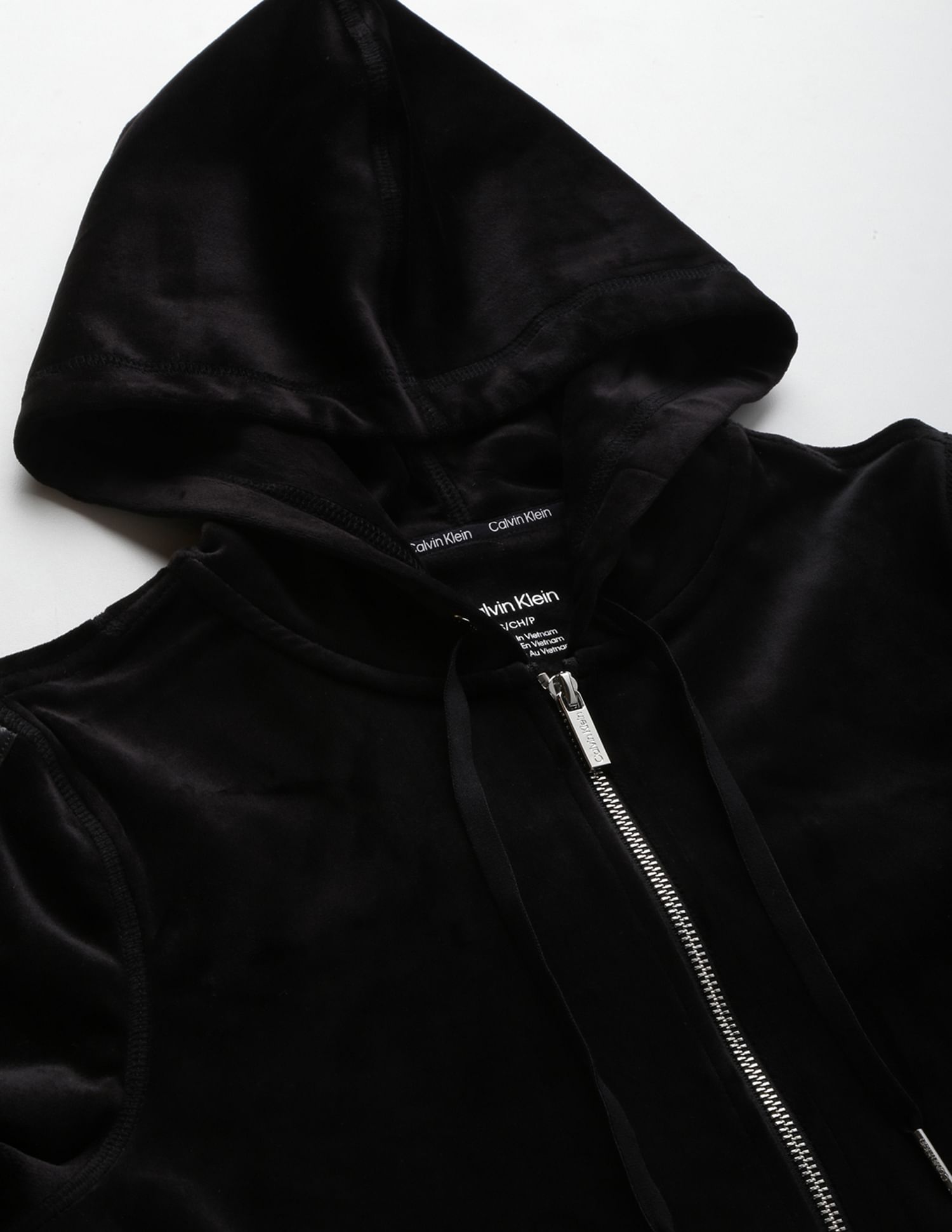 Calvin Klein Brand Tape Hooded Sweatshirt