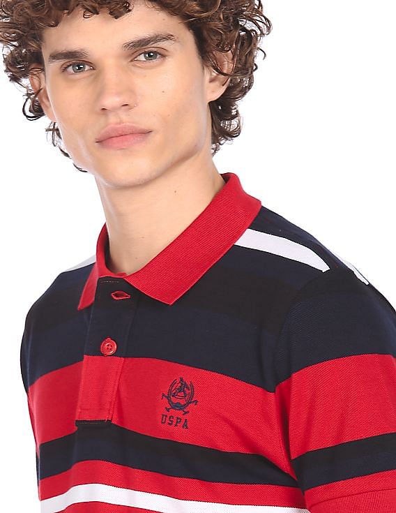 U.S. Polo Assn. Striped Polo Shirt