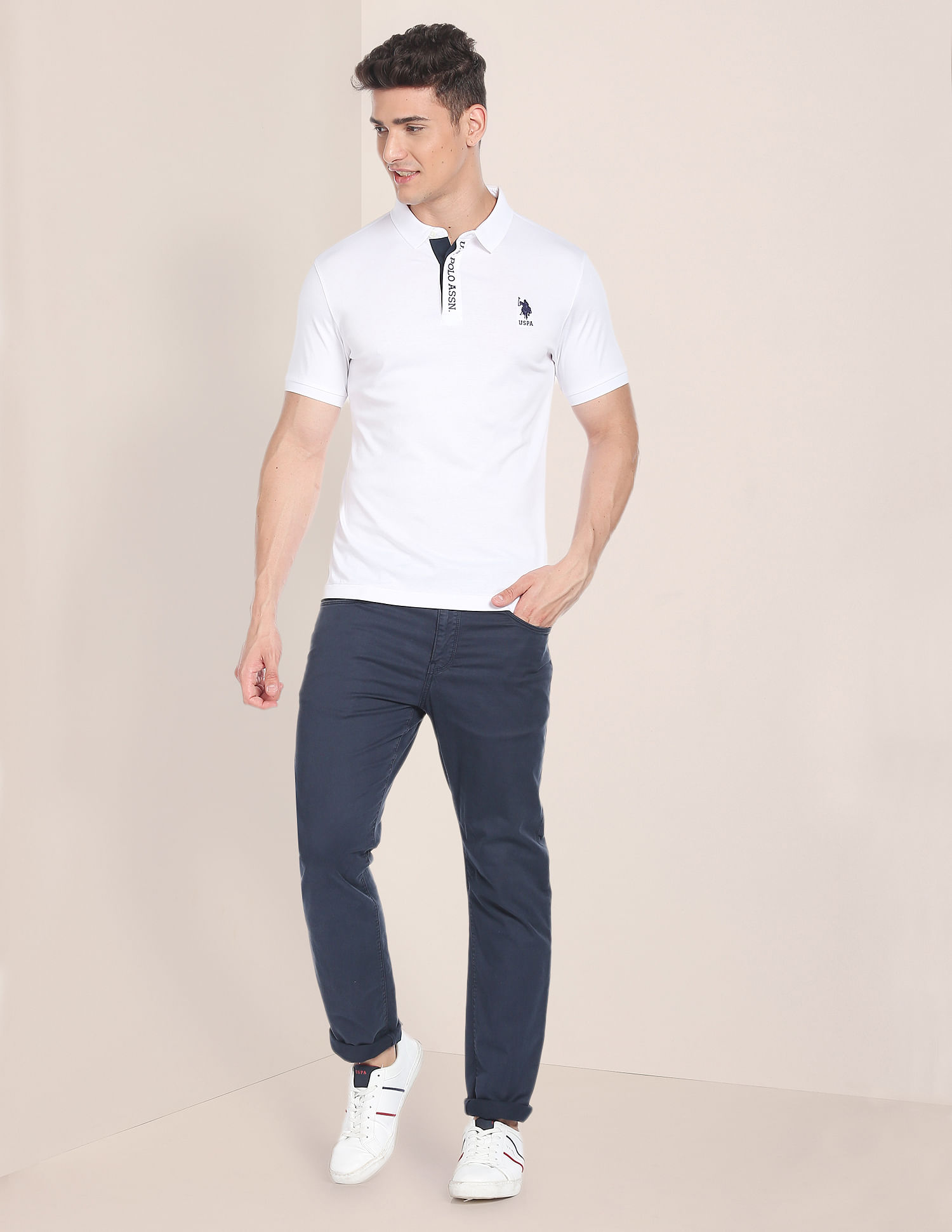 U.S. Polo Assn. Solid Luxury Polo Shirt