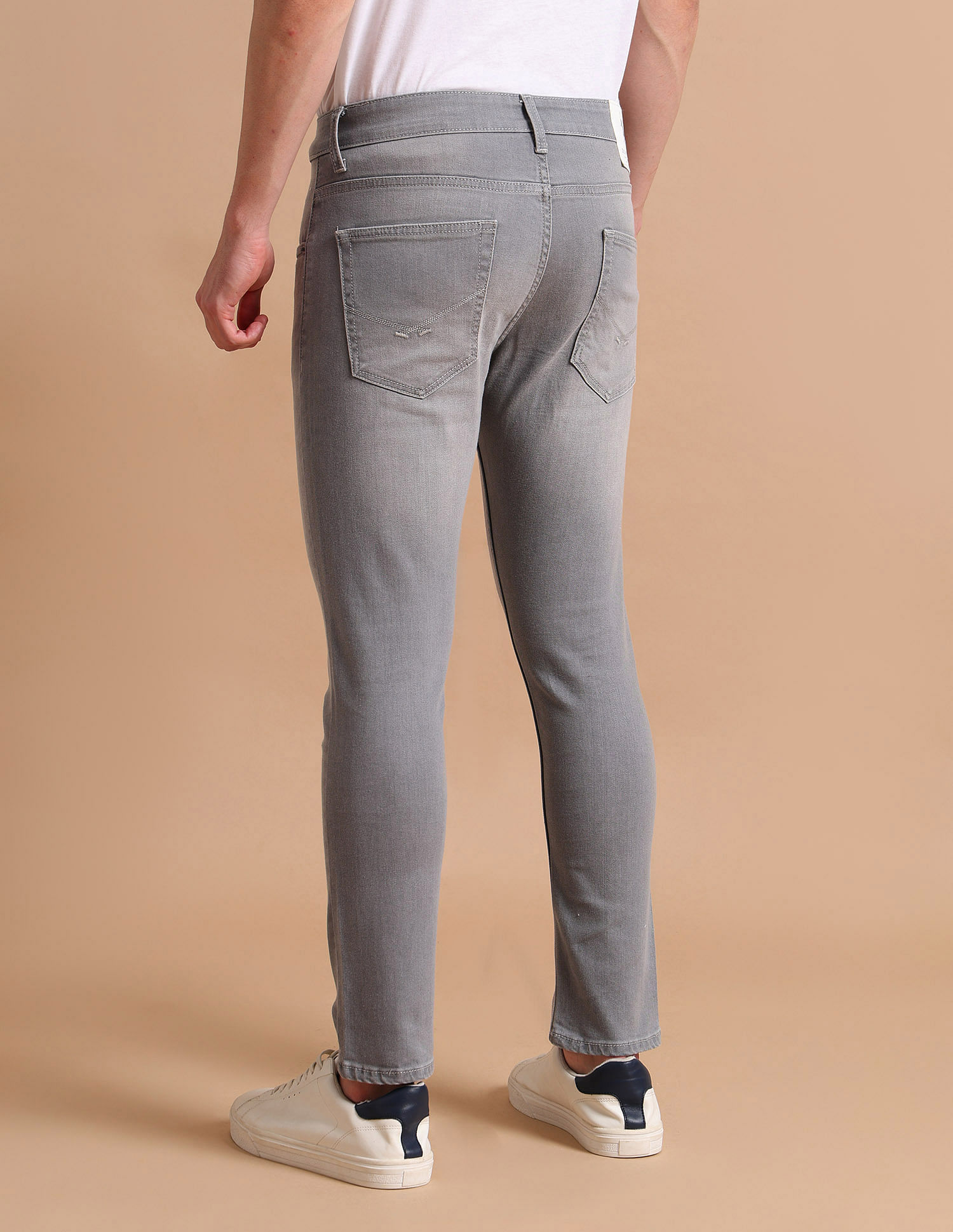 U.S. Polo Assn. Denim Co. Henry Cropped Fit Grey Jeans