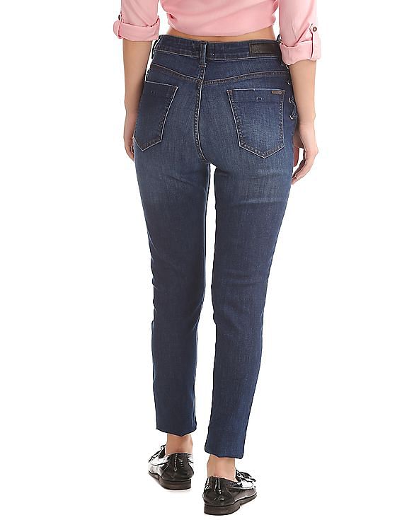 Flying Machine Women Skinny Fit High Rise Jeans