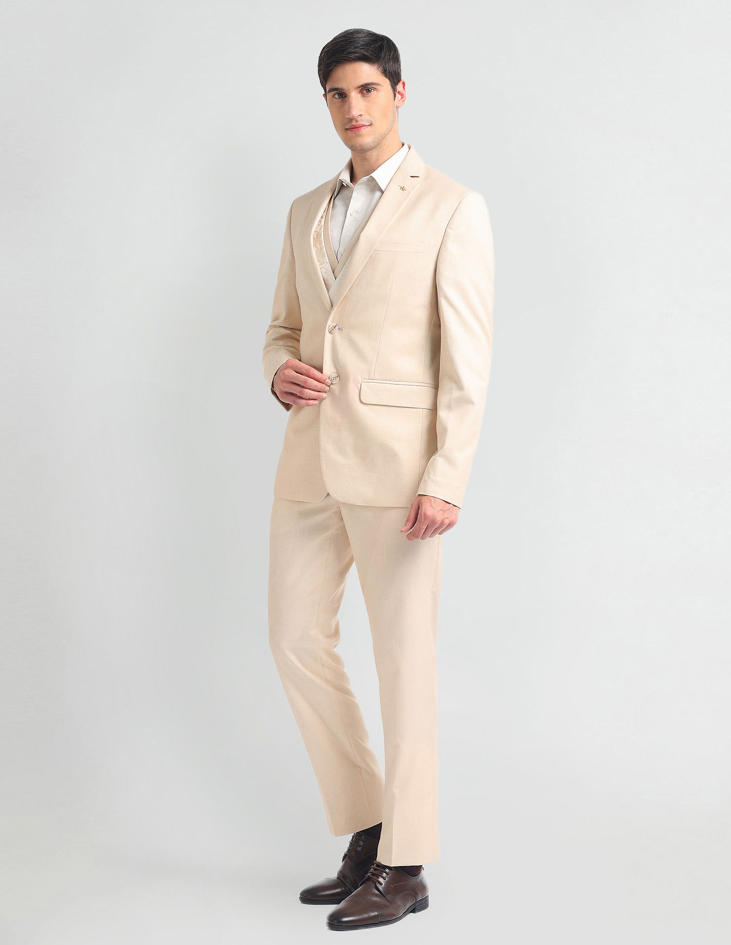 Arrow Reversible Waistcoat Three Piece Suit