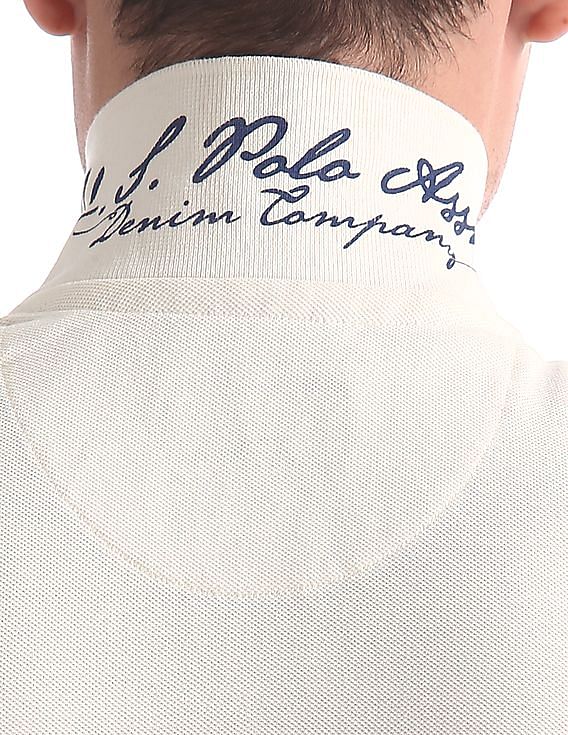 U.S. Polo Assn. Denim Co. Muscle Fit Printed Polo Shirt