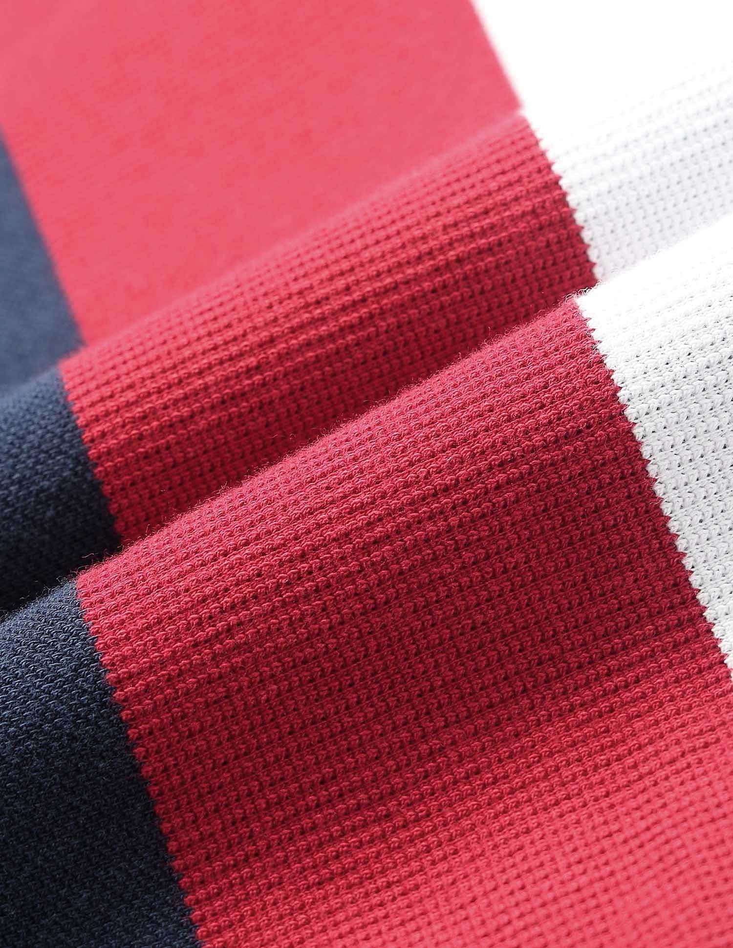 Arrow Sport Pure Cotton Colourblocked Polo Shirt