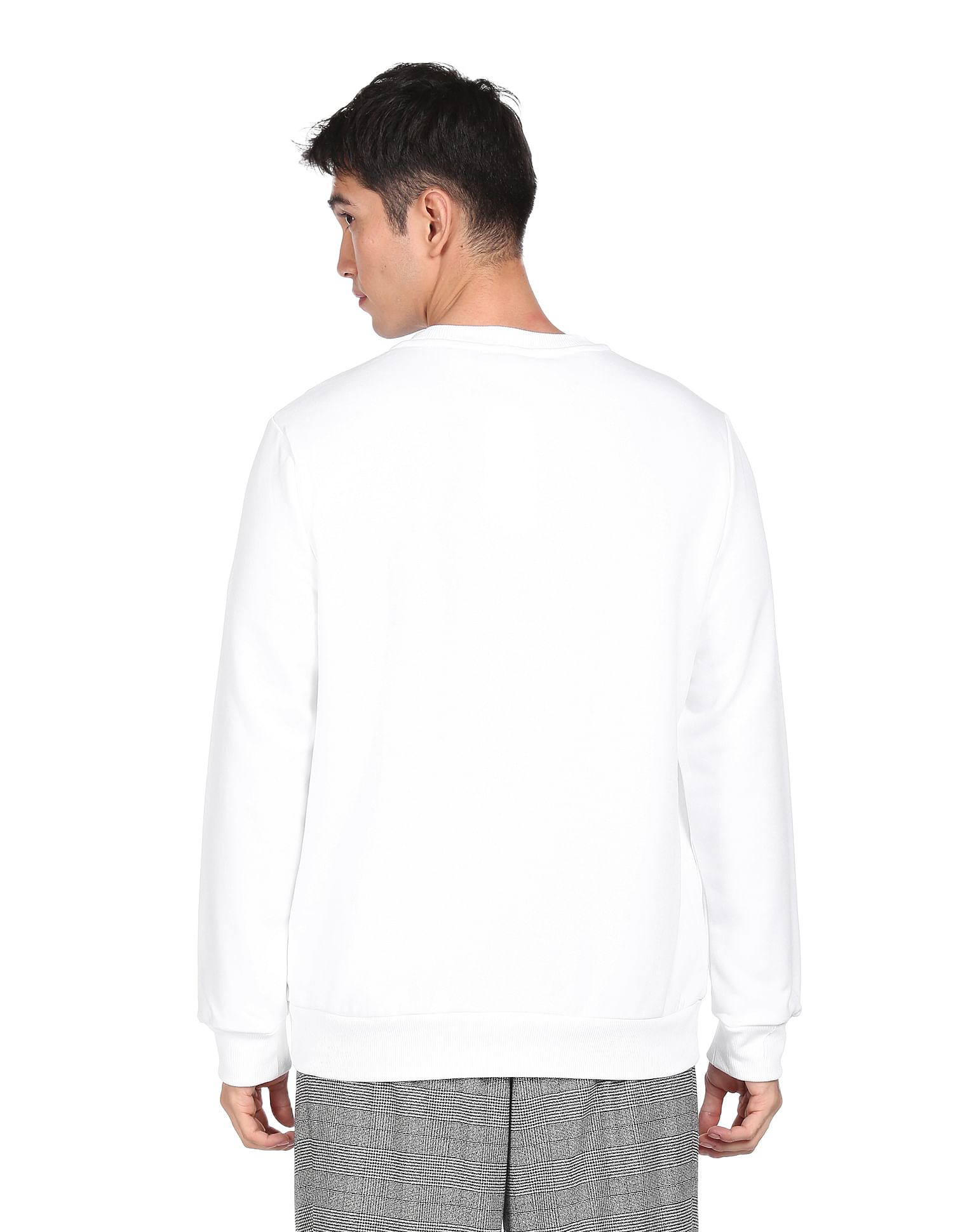BRIEFING - 【秋冬仕様】 MENS WARM 3D LOGO CREW NECK