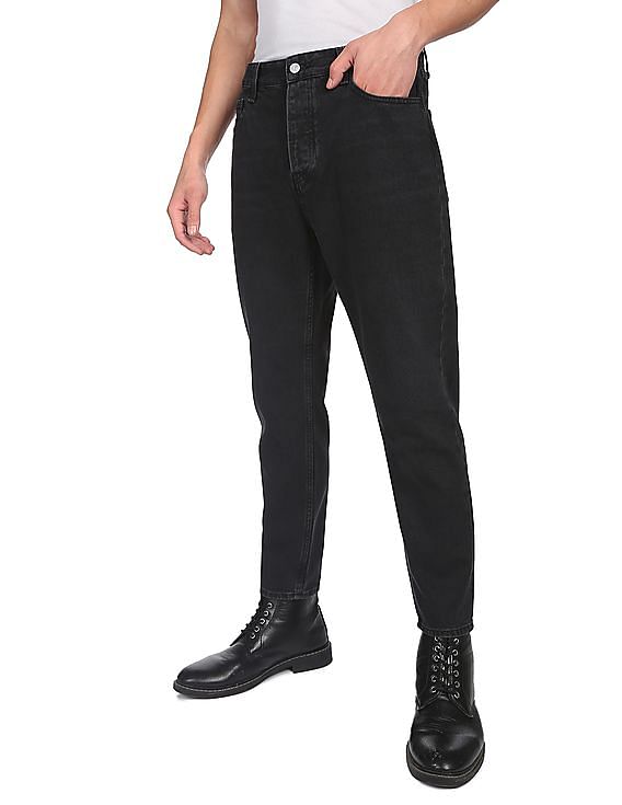 Calvin Klein Jeans Men Black 90s Recycled Dad Jean