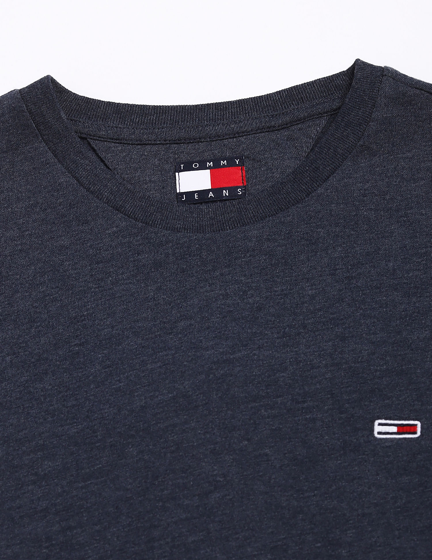 Tommy Hilfiger Solid Slim-Fit Cotton T-Shirt