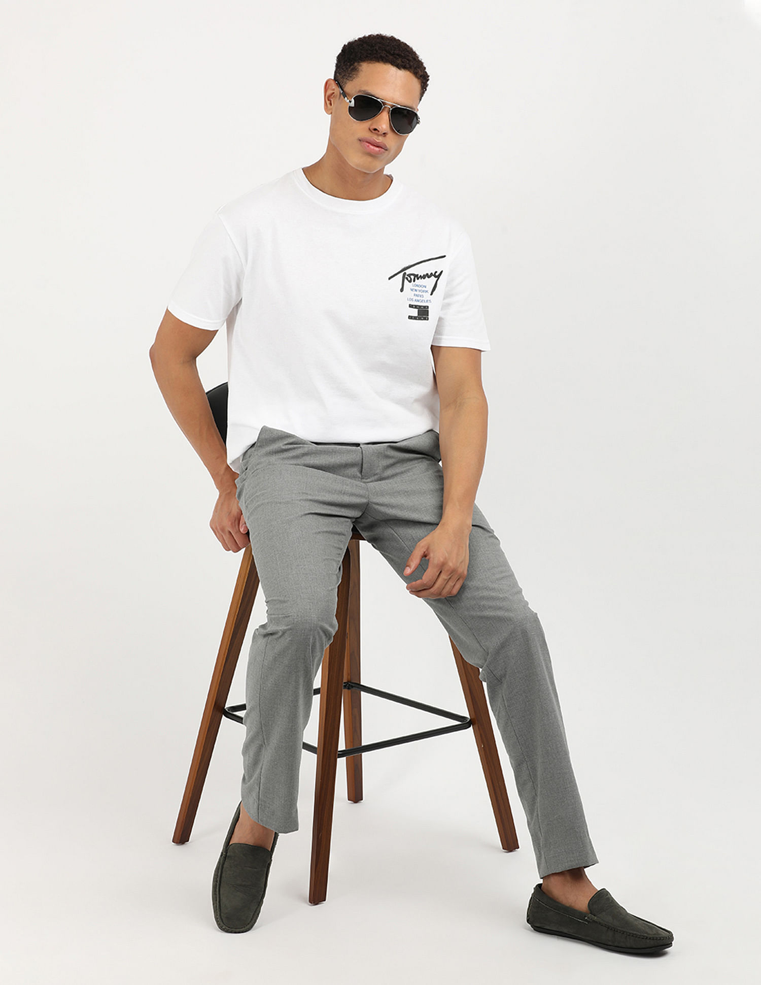 Tommy Hilfiger Regular Graffiti Sign T-Shirt