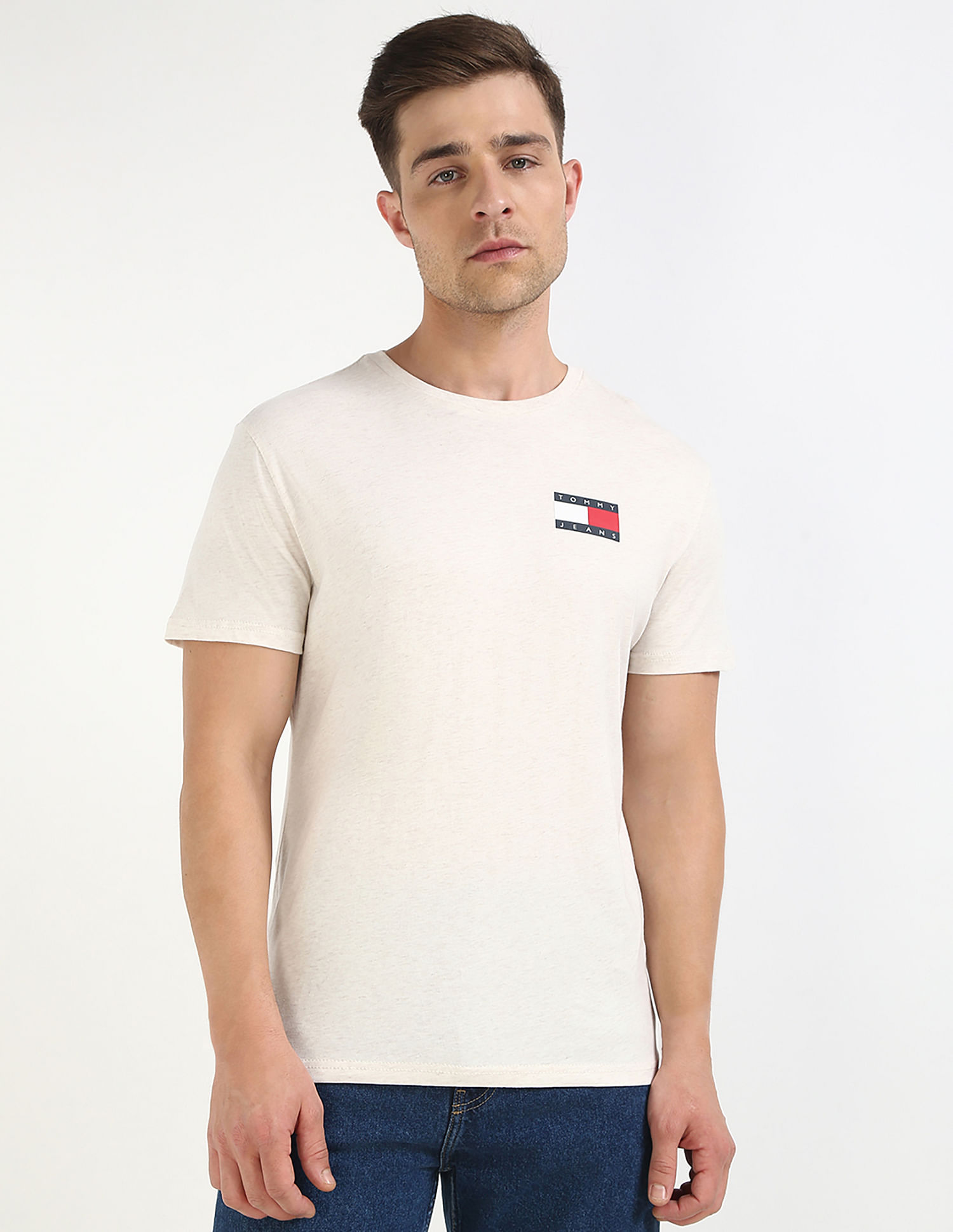 Tommy Hilfiger Logo Slim-Fit Cotton T-Shirt