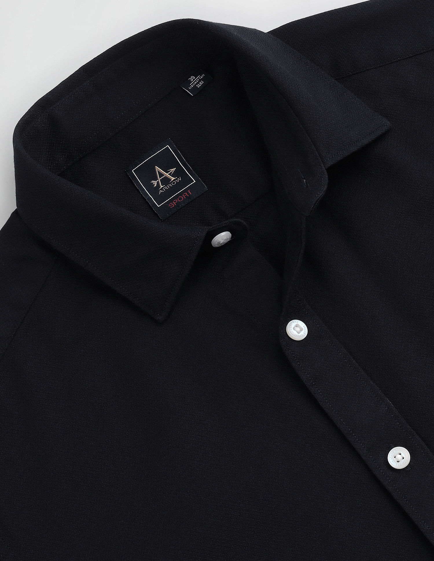 Arrow Sports Manhattan Slim Fit Dobby Shirt