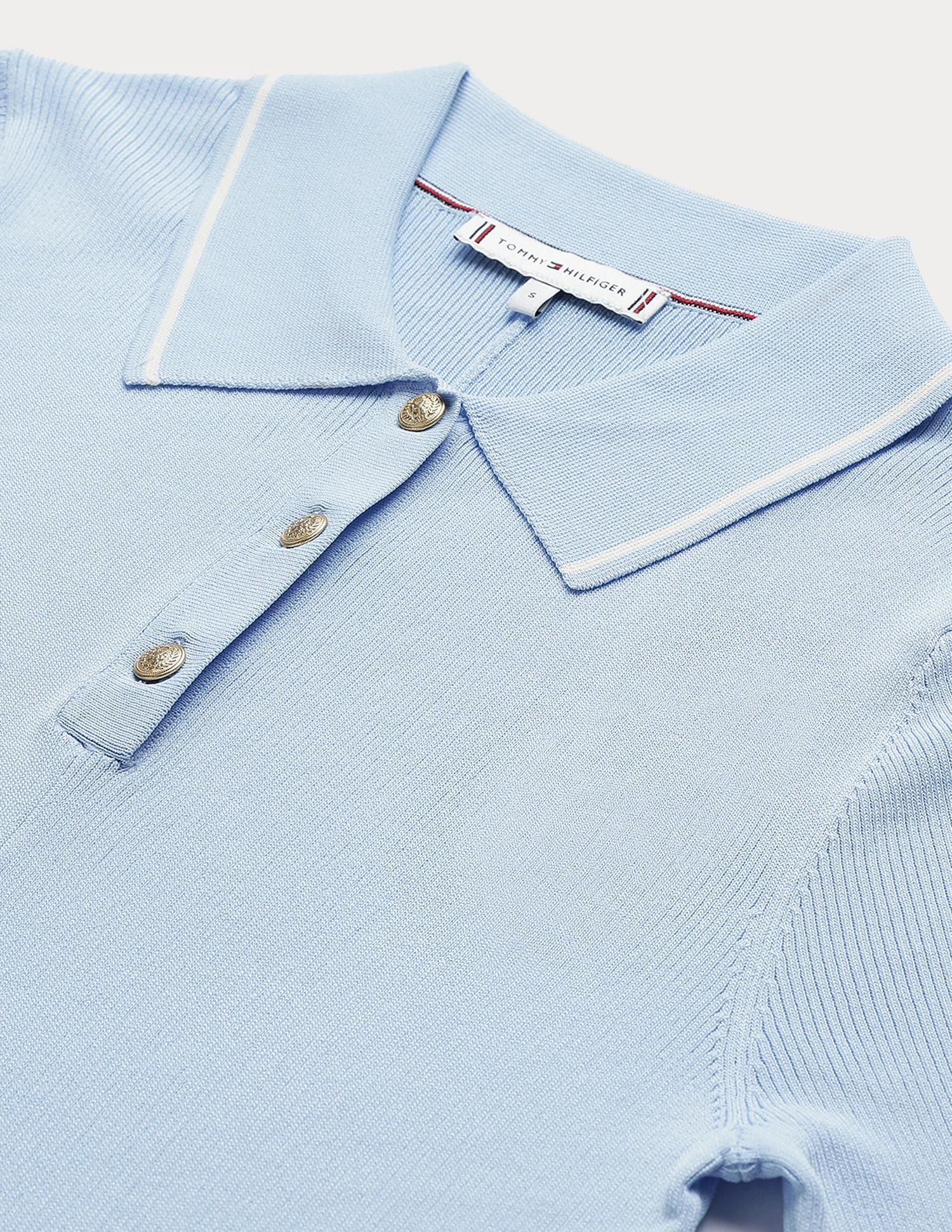 Tommy Hilfiger Striped Collar Polo Dress