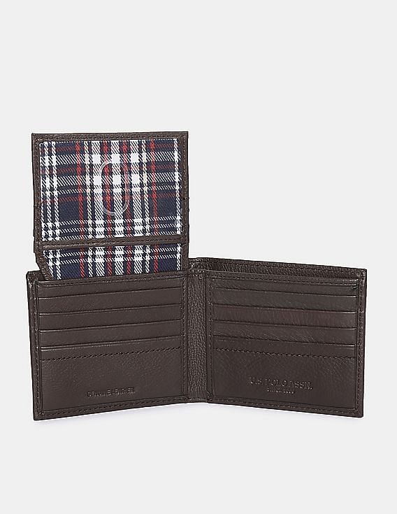 U.S. Polo Assn. Leather Bi-Fold Wallet