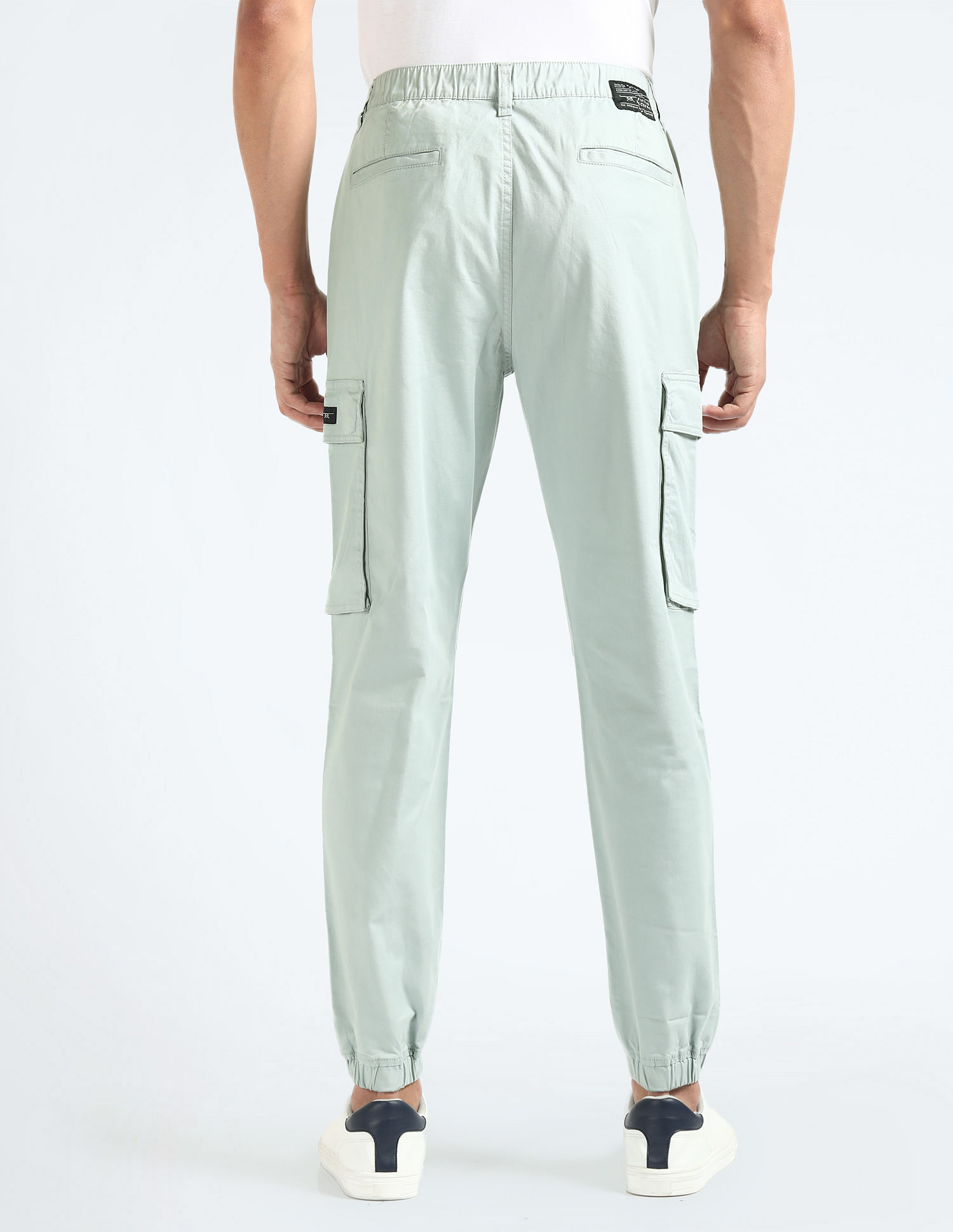 Flying Machine Mid Rise Slim Fit Cargo Pants