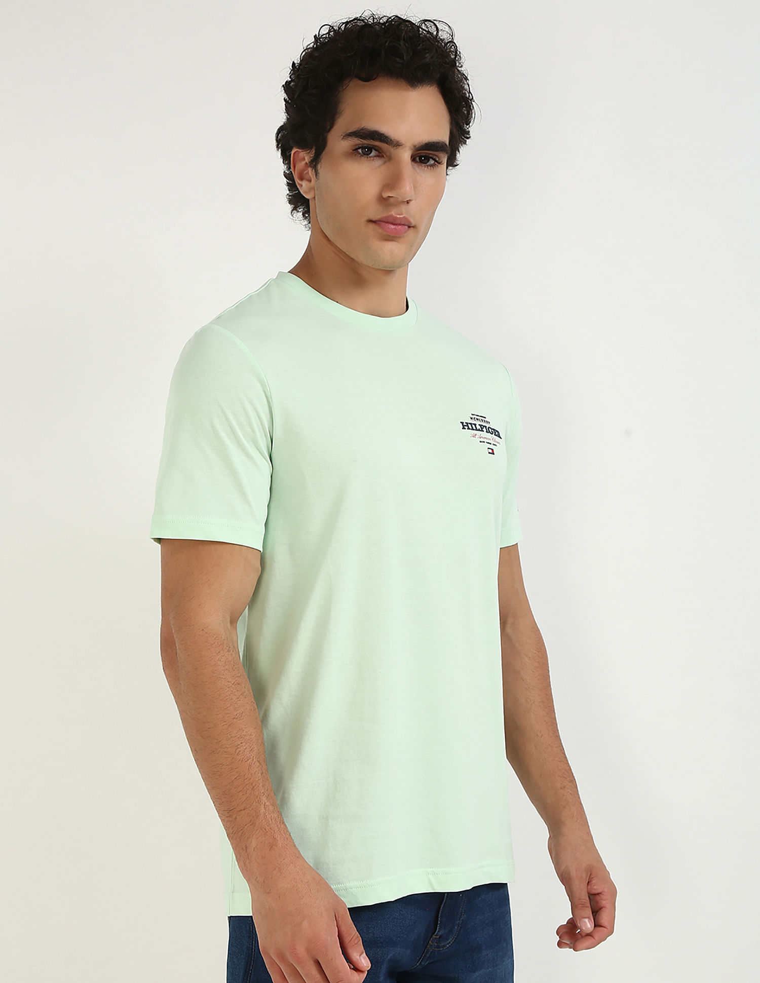 Tommy Hilfiger Logo Regular-Fit Cotton T-Shirt