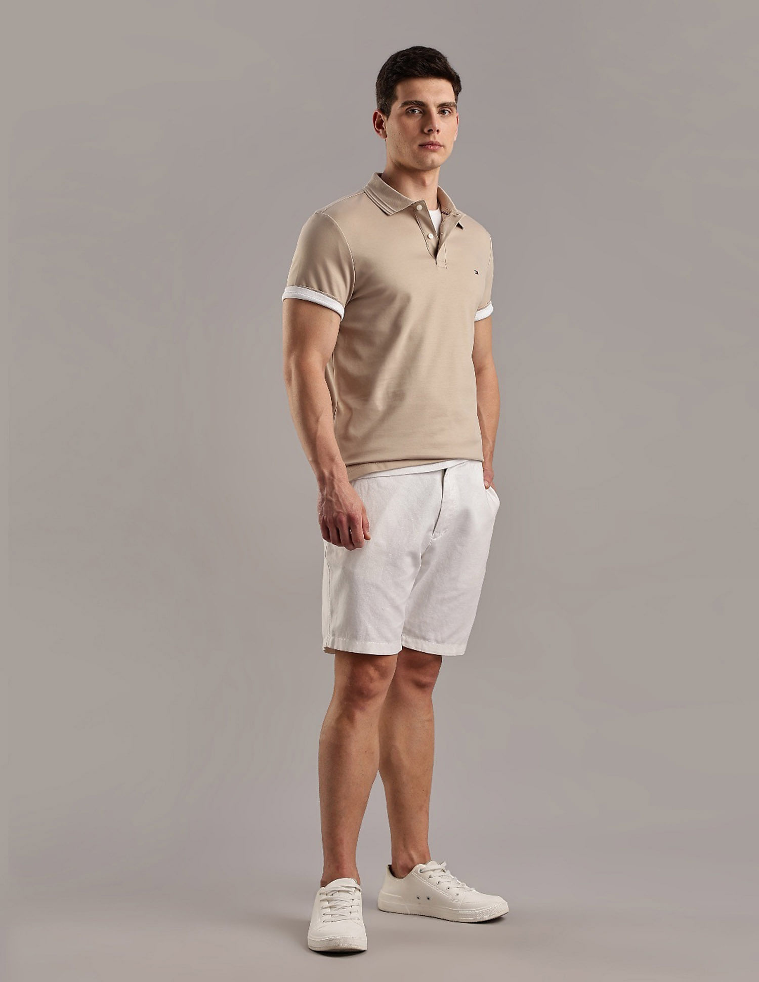 Tommy Hilfiger Solid Regular-Fit Cotton T-Shirt
