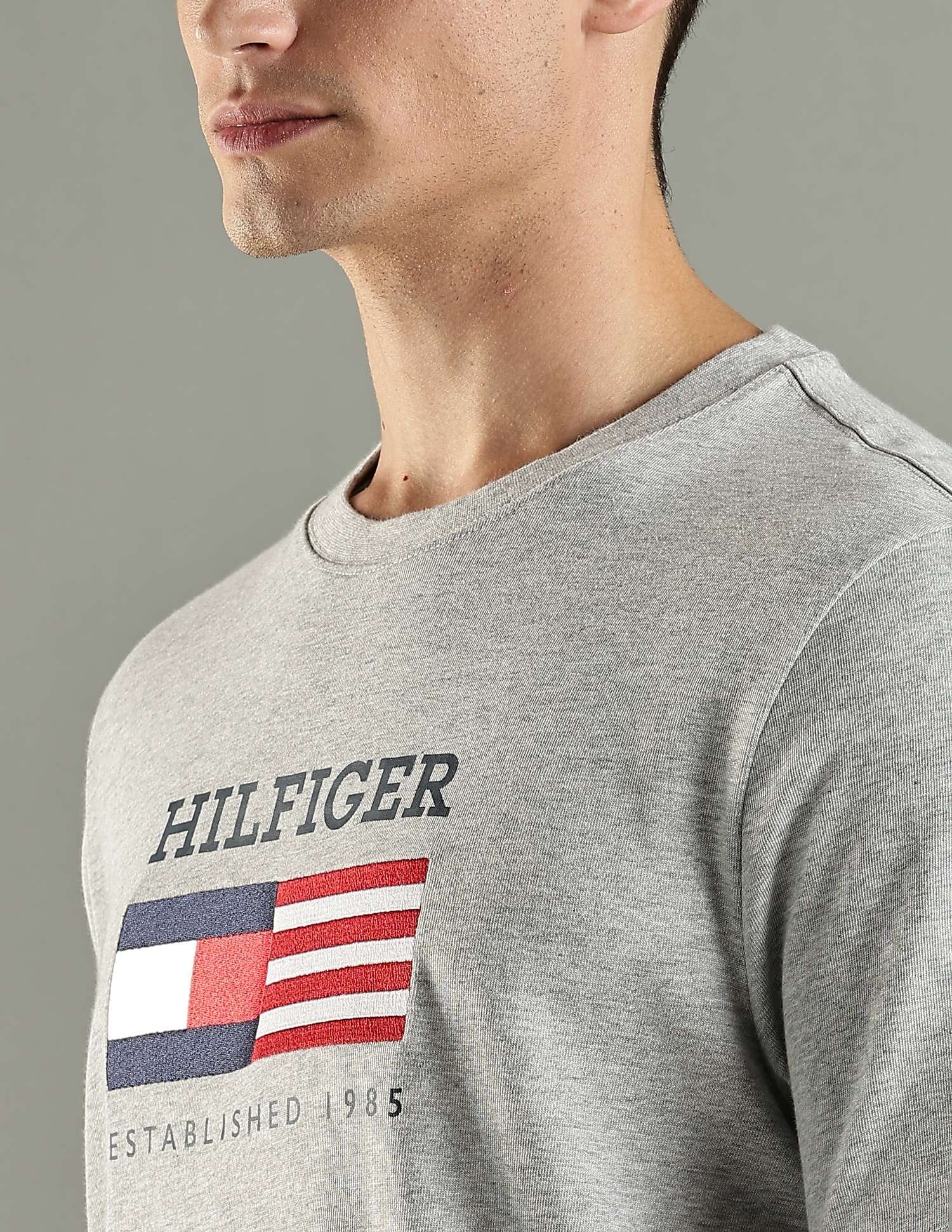 Tommy Hilfiger Logo Regular Fit Cotton T-Shirt