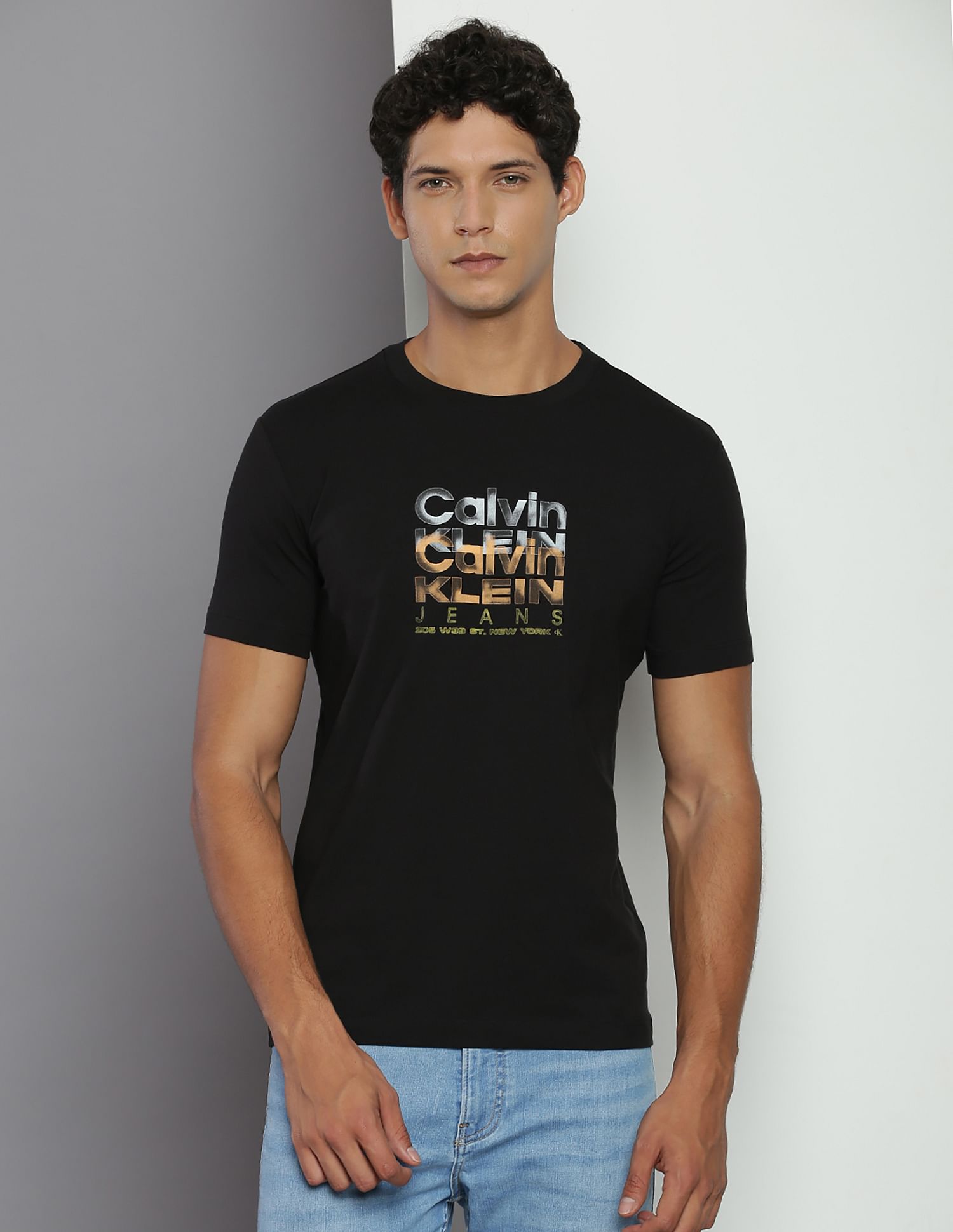 Calvin Klein Organic Cotton Repeat Logo T-Shirt