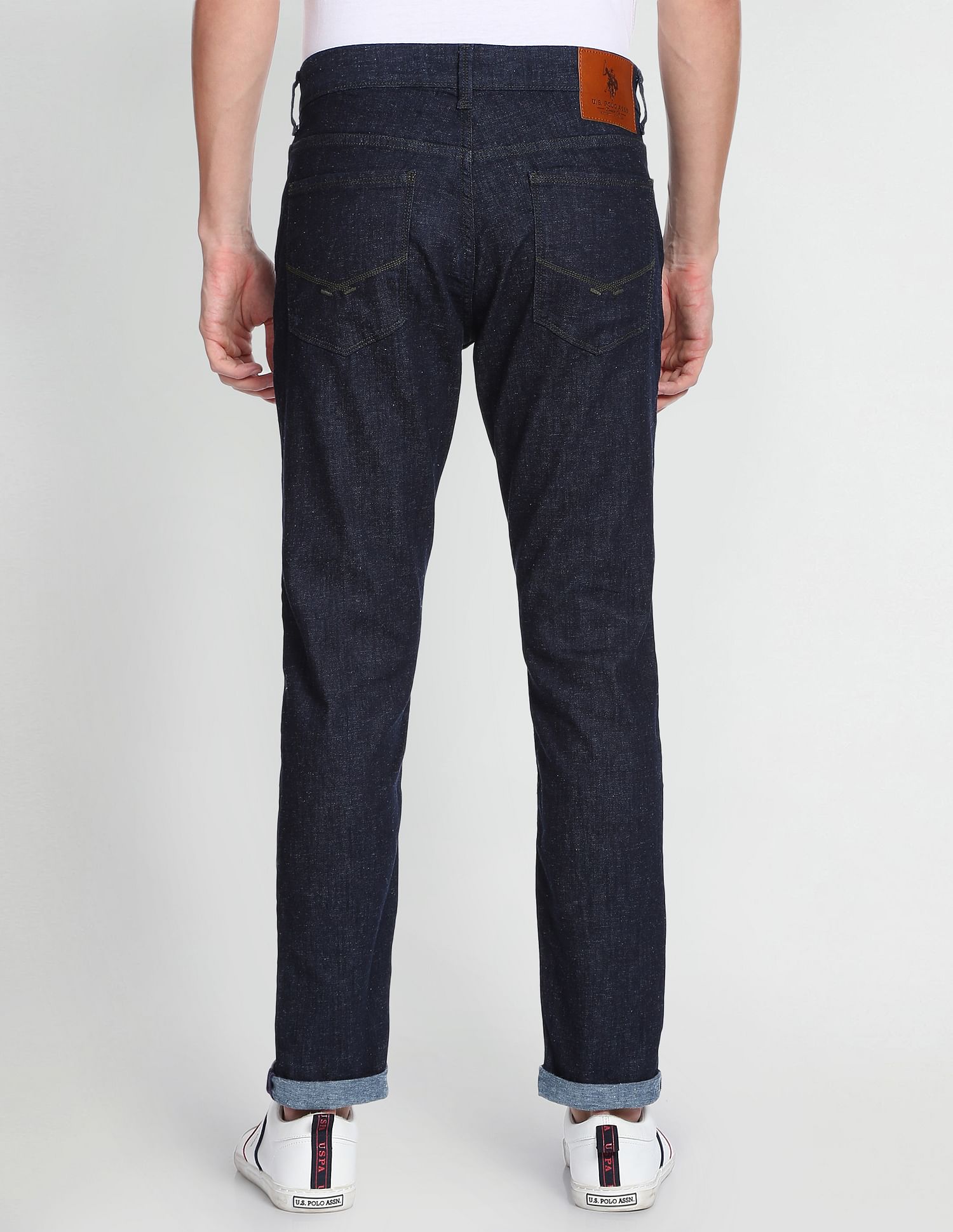 U.S. Polo Assn. Denim Co. Brandon Slim Tapered Fit Blue Jeans