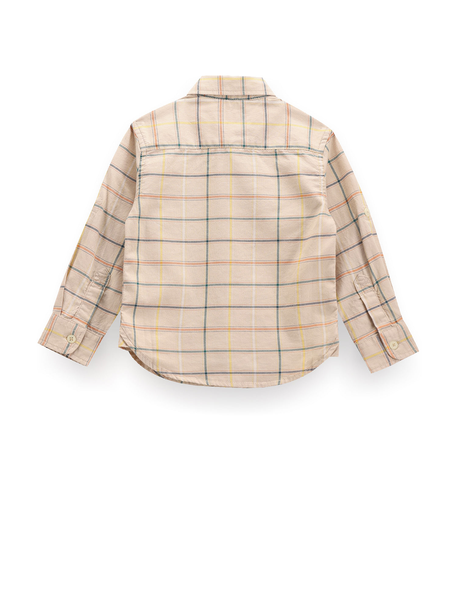 U.S. Polo Assn. Kids Boys Button Down Collar Check Shirt