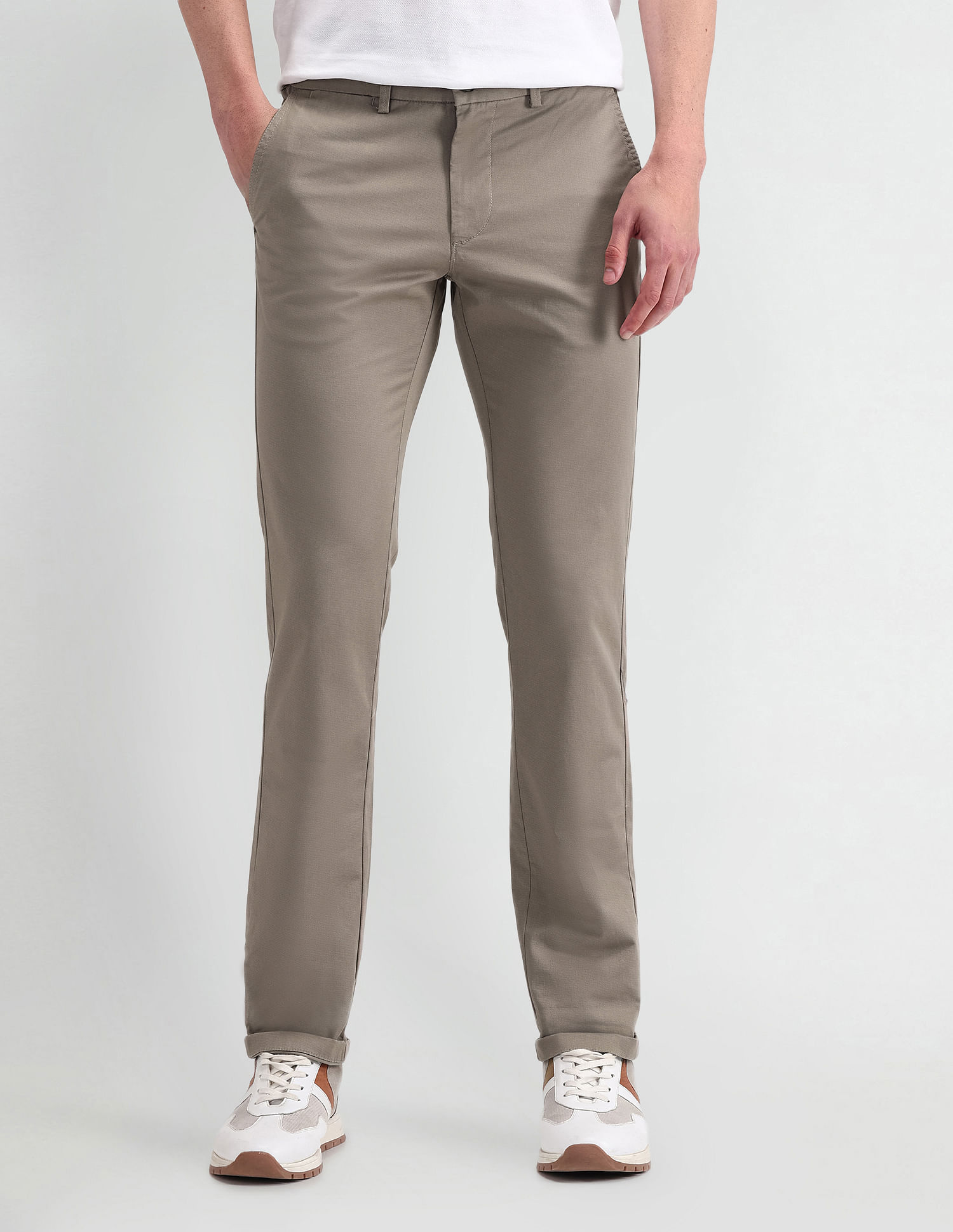 Arrow Sport Slim Fit Inner Web Detailed Trousers