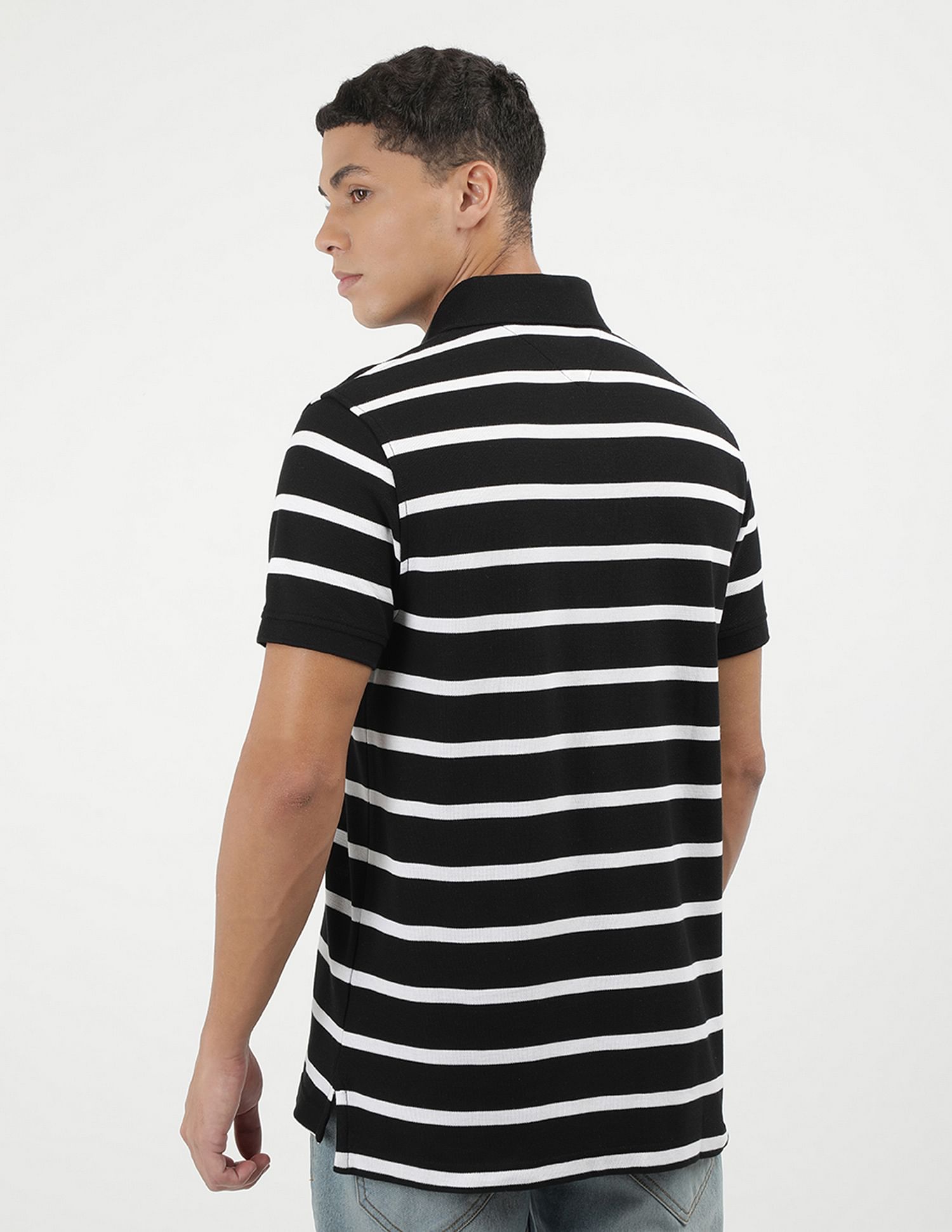 Tommy Hilfiger Regular Refined Stripe Polo Shirt