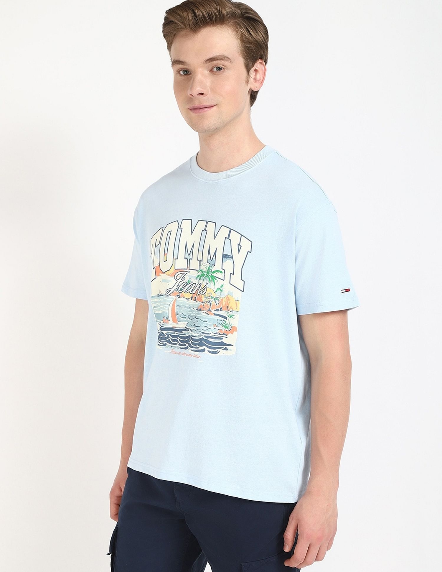 Tommy Hilfiger Graphic Relaxed-Fit Cotton T-Shirt