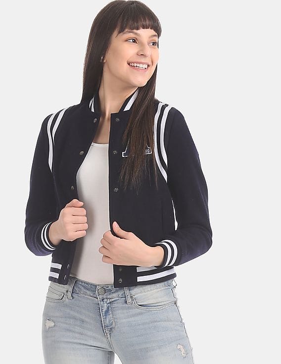 textured bomber jacket womens