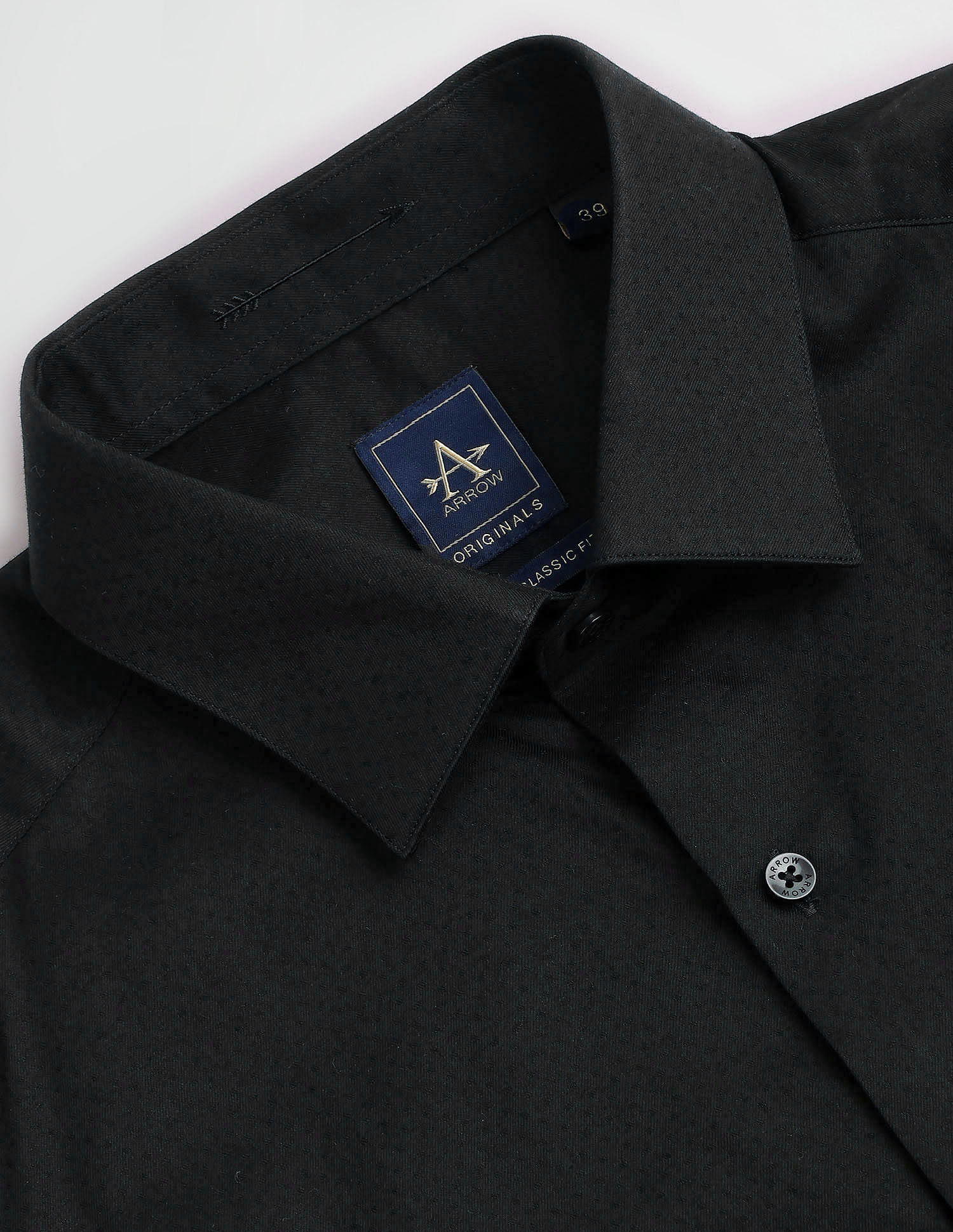 Arrow Self Design Twill Shirt