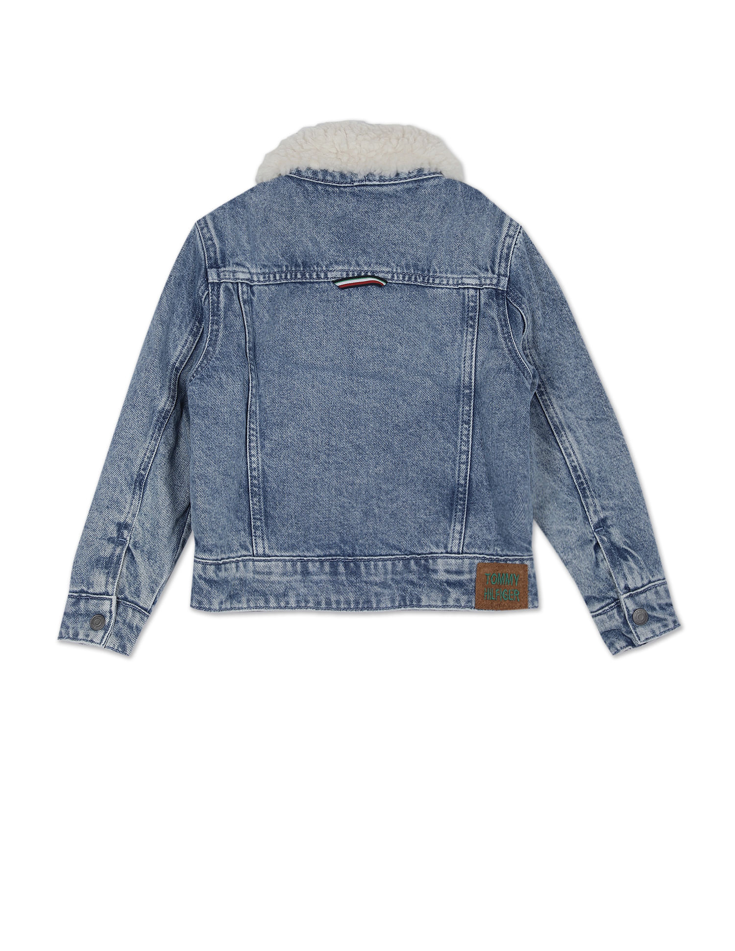 Tommy jeans sherpa denim on sale jacket