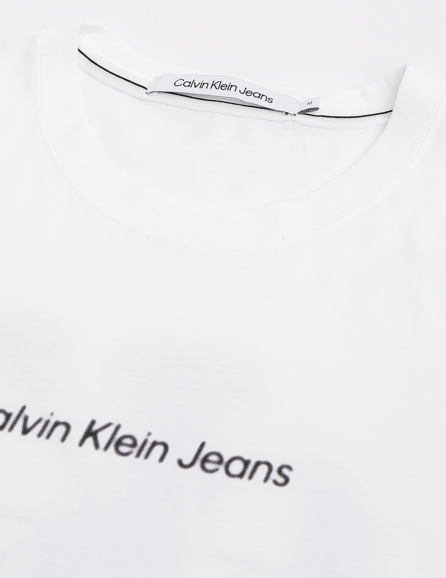 Calvin Klein Mirrored Logo Regular Fit T-Shirt