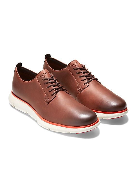 Cole Haan Zerogrand Omni Postman Oxford Sz 9 Buy Cole Haan Men Tan Zerogrand Omni Postman Oxford Sneakers  main image 3
